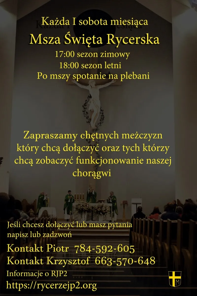 msza rycerze